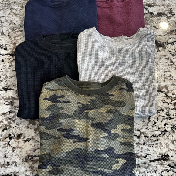 GAP Other - Boys GAP Long Sleeve Thermal Bundle Size Medium Lot of 5